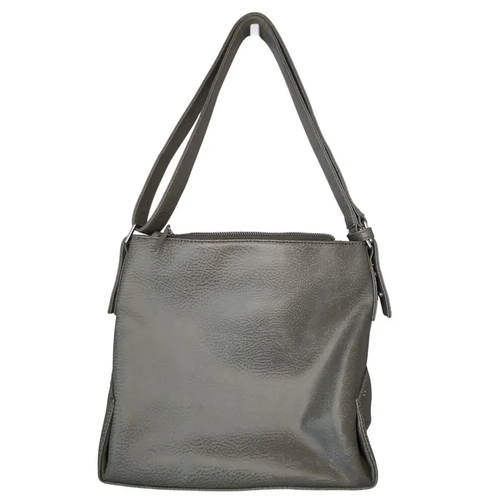 Matt And Nat Crossbody Bag Green Gray Vegan Leather Minimalist Shoulder Bag